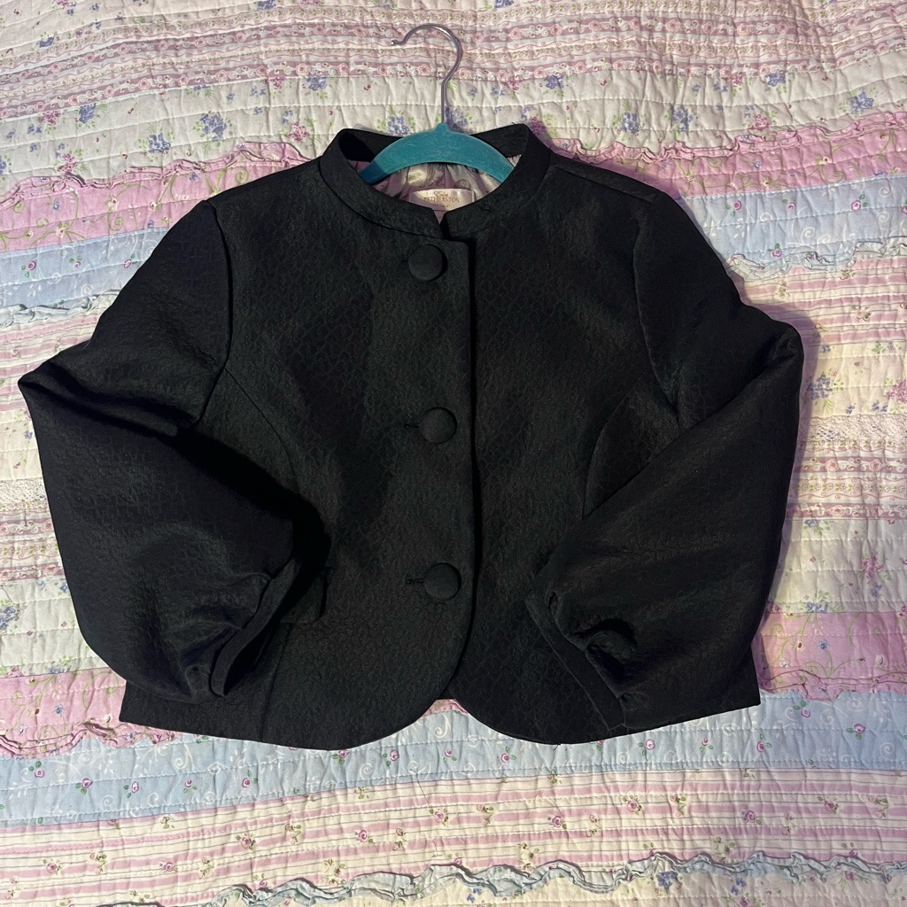 Erin By Erin Fetherston Black Blazer